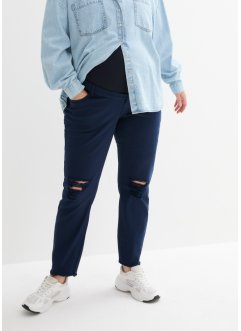 Strečové těhotenské kalhoty s bavlnou, bpc bonprix collection