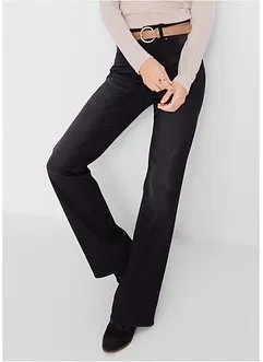 Džíny Bootcut, Mid Waist, tvarující, bonprix