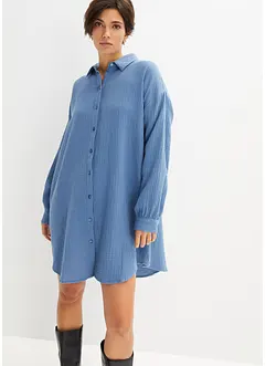 Dlouhá oversize halenka z mušelínu, bonprix