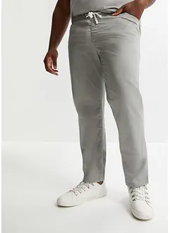 Strečové kalhoty bez zapínání,  Regular Fit, Straight, bonprix