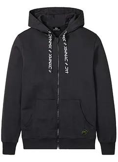 Rozepínací mikina s kapucí, z čisté organické bavlny, bonprix