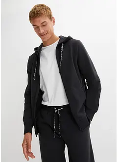 Rozepínací mikina s kapucí, z čisté organické bavlny, bonprix