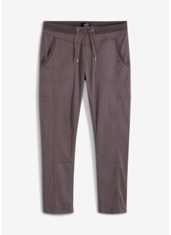 Strečové kalhoty bez zapínání Regular Fit Straight, bpc bonprix collection