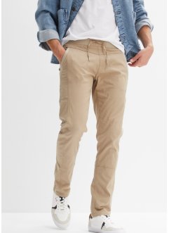 Strečové kalhoty bez zapínání Regular Fit Straight, bpc bonprix collection