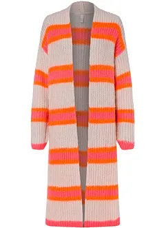 Pletený oversize kabát, bonprix