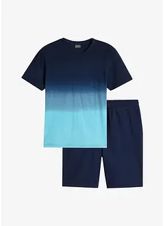 Tričko a teplákové bermudy (2dílná souprava), z čisté bavlny, bonprix