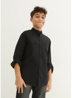 Chlapecká košile s ohrnutelnými dlouhými rukávy, bpc bonprix collection