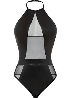 Stringbody ouvert ve vzhledu Wet, bonprix