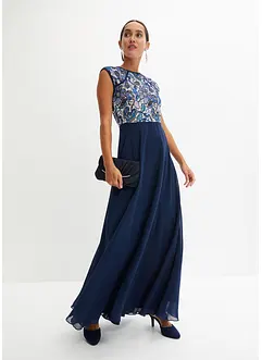 Dlouhé šaty s krajkou, bonprix