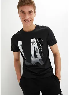 Tričko z čisté organické bavlny, Slim Fit, bonprix