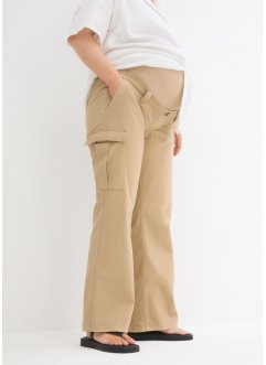 Těhotenské strečové kalhoty Culotte, Straight, bpc bonprix collection