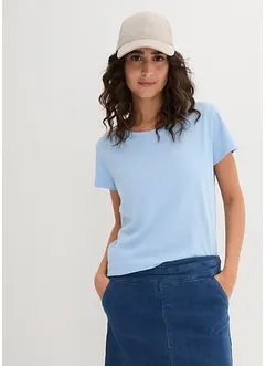 Tričko s kulatým výstřihem (5 ks v balení), bonprix