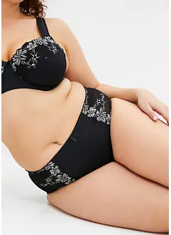 Tvarující kalhotky s výšivkou (2 ks v balení), bonprix