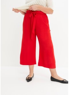 Kalhoty Culotte bez zapínání se založenými nohavicemi, BODYFLIRT
