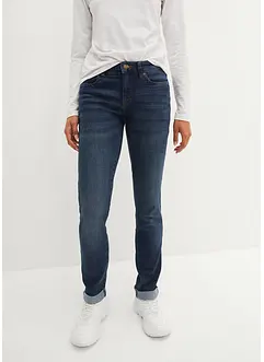 Strečové džíny Straight, Mid Waist, bonprix