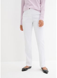 Bengalínové strečové kalhoty s nastavitelným pasem, Straight, bpc bonprix collection