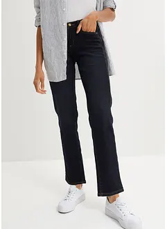 Straight Slim džíny High Waist se strečem, bonprix
