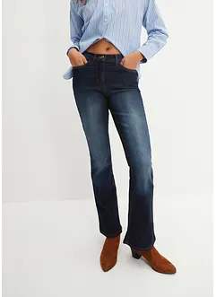 Strečové džíny Bootcut, Mid Waist, bonprix