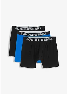 Přiléhavé boxerky, středně dlouhé (3 ks v balení), bonprix