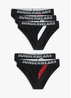 Slipy s bavlnou (5 ks v balení), bonprix