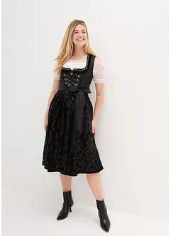 Dirndl se zástěrou s pajetkami, bonprix