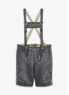 Krojové bermudy z umělé kůže, bonprix