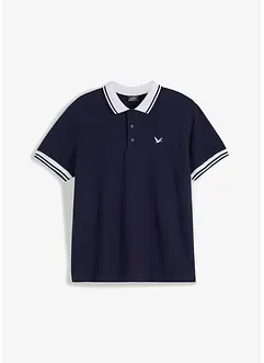 Polo triko z piké materiálu, z čisté organické bavlny, bonprix
