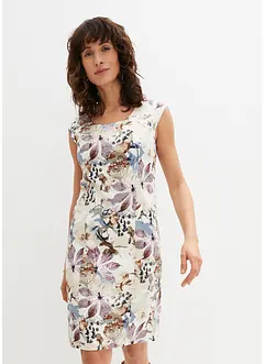 Pouzdrové šaty z bavlněného saténu, bonprix