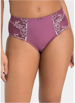 Tvarující kalhotky s výšivkou (2 ks v balení), bonprix