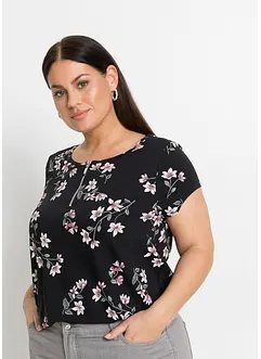 Oversize tričko z bavlněné směsi, bonprix