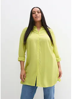 Dlouhá viskózová halenka, bonprix