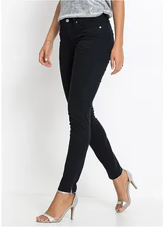 Zkrácené Skinny džíny, Mid Waist, bonprix