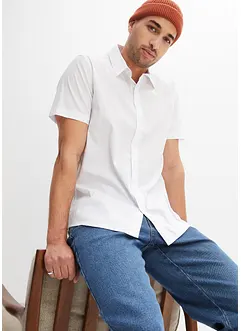 Strečová košile Slim Fit, krátký rukáv, bonprix