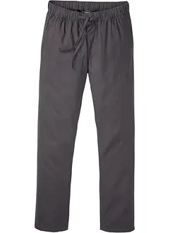 Kalhoty bez zapínání, Regular Fit s podílem lnu, Straight, bonprix