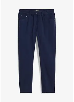 Kalhoty bez zapínání, Regular Fit Straight, z čisté bavlny, bonprix