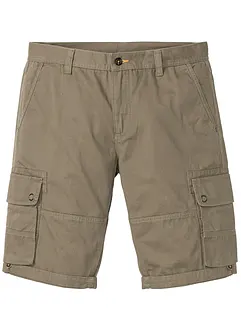 Cargo bermudy z čisté bavlny, Regular Fit, bonprix
