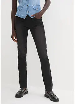 Straight džíny Mid Waist, Super Stretch, s pohodlným pasem, bonprix