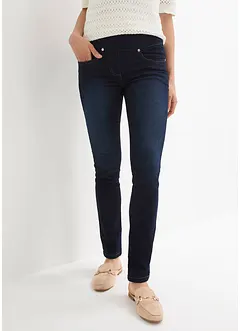 Straight džíny Mid Waist, Super Stretch, s pohodlným pasem, bonprix