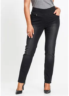 Straight džíny Mid Waist, Super Stretch, s pohodlným pasem, bonprix