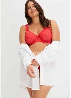 Podprsenka s kosticemi a jemnou krajkou (2 ks v balení), bonprix