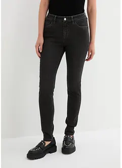 Stahovací džíny Skinny Mid Waist, bonprix