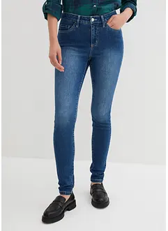 Stahovací džíny Skinny Mid Waist, bonprix