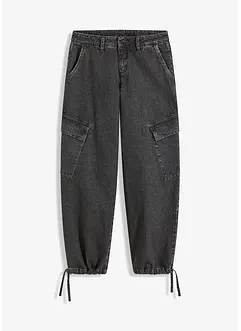 Cargo džíny Mid Waist, bonprix