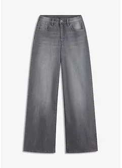 Džíny Wide Leg, High Waist, bonprix