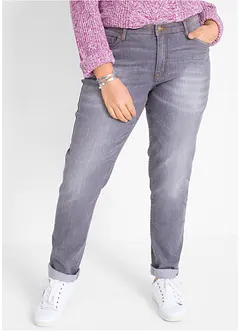 Komfortní strečové džíny, Mom střih, Mid Waist, bonprix