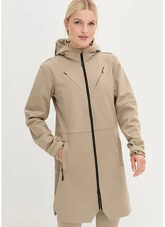 Softshellová parka Super stretch, odolná vůči větru, bonprix