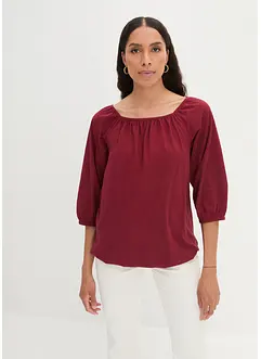 Tričková halenka z čisté organické bavlny, bonprix