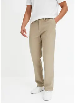 Chino kalhoty z čisté bavlny Regular Fit, Straight, bonprix