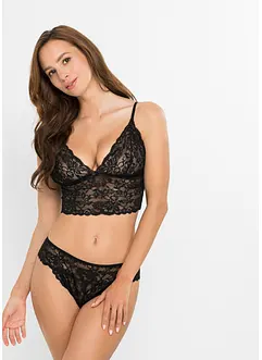 Braletka a tanga ouvert (2dílná souprava), bonprix