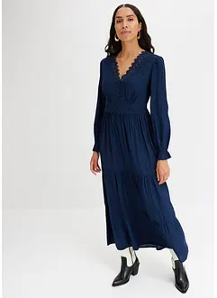 Maxi šaty z čisté viskózy, bonprix